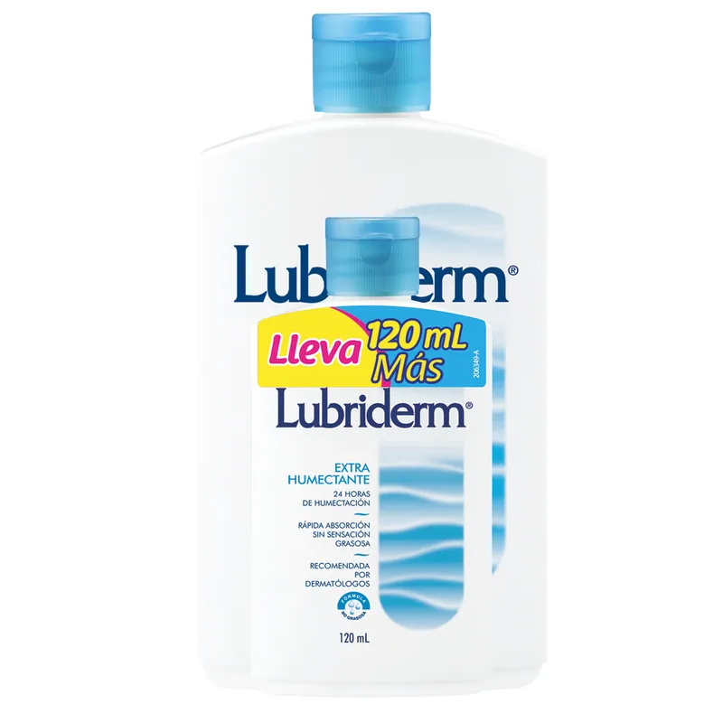 Lubriderm humectación Dia 400 Ml+lub 120