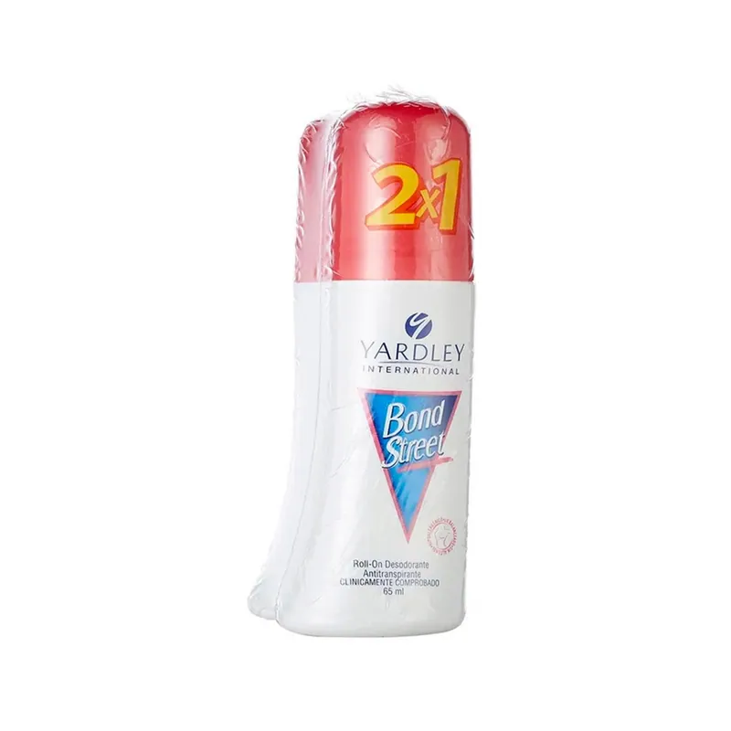 Desodorante Bond Street Rollon 65 mL 2x1