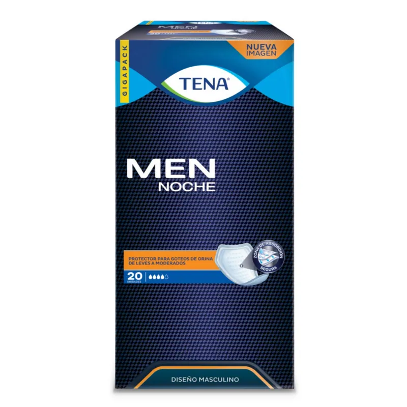 Pan Tena For Men Noche 20 unidades Protec