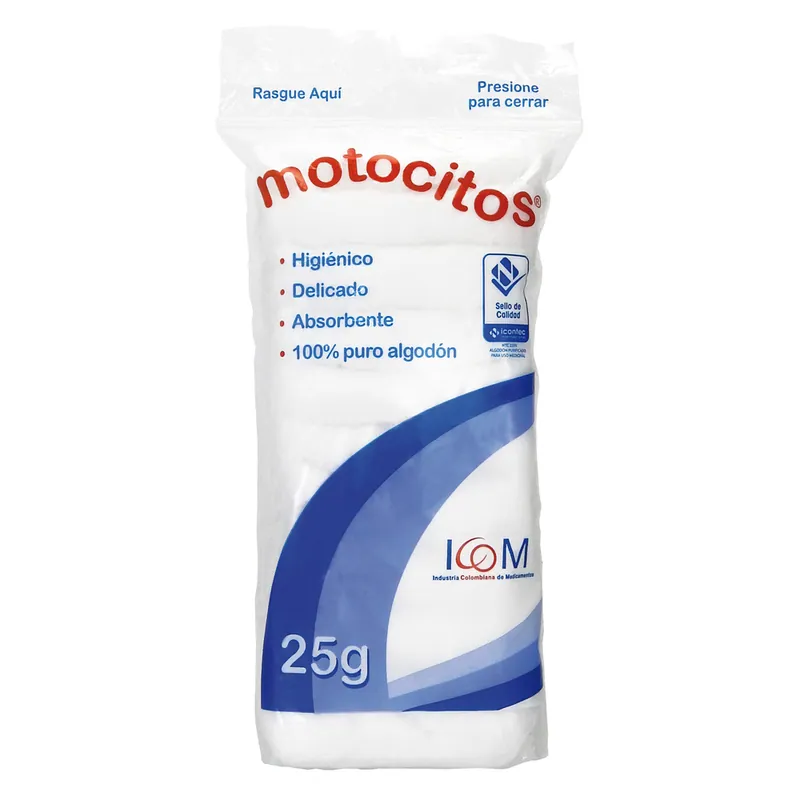 Algodón Motocitos 25 g PG 5 Ll 7 ICOM
