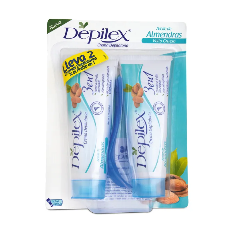 Crema Depilex 3 en 1 Vel Grueso 100 g 2x1