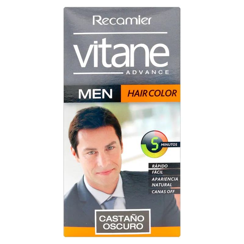 Tinte Vitane castaño Oscuro 25 g