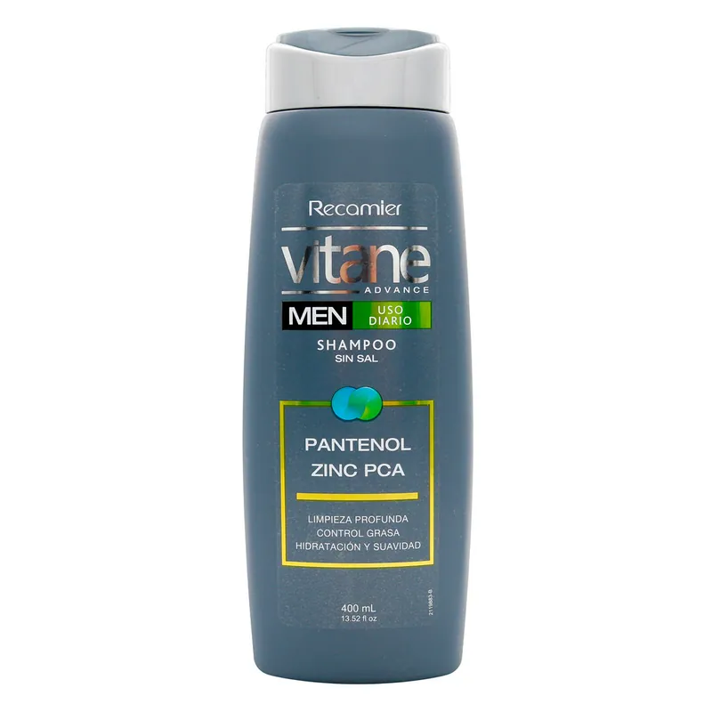 Champú Vitane Men Uso Diario 400 mL