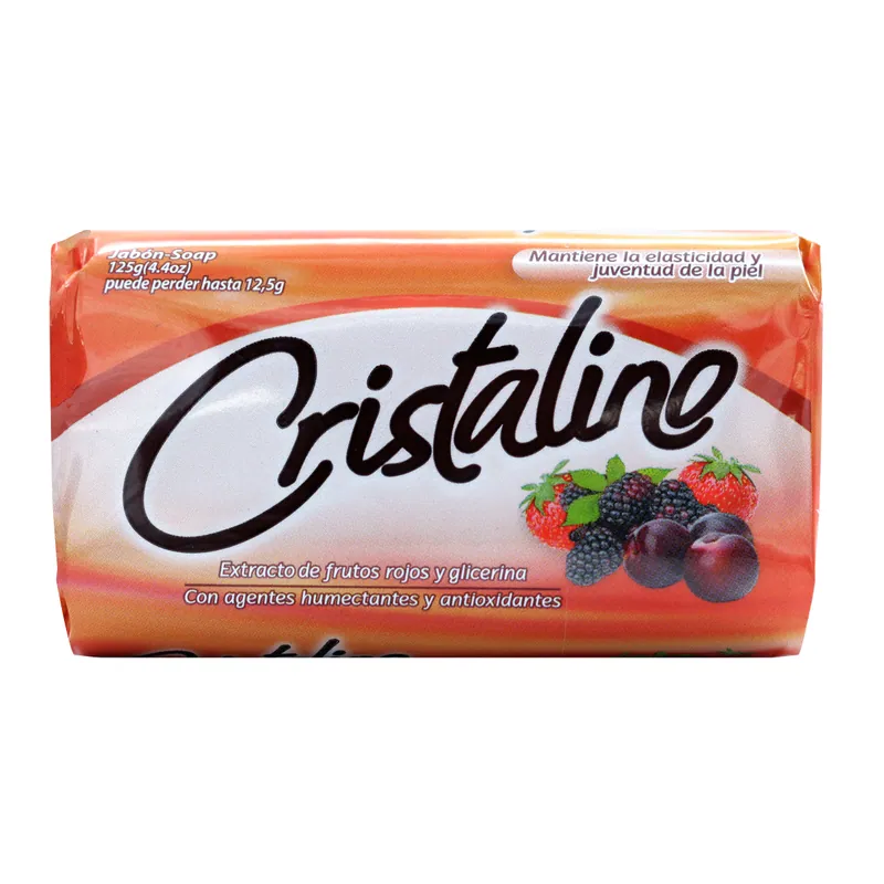 Jabon Cristalino Frutos Rojos 125 g