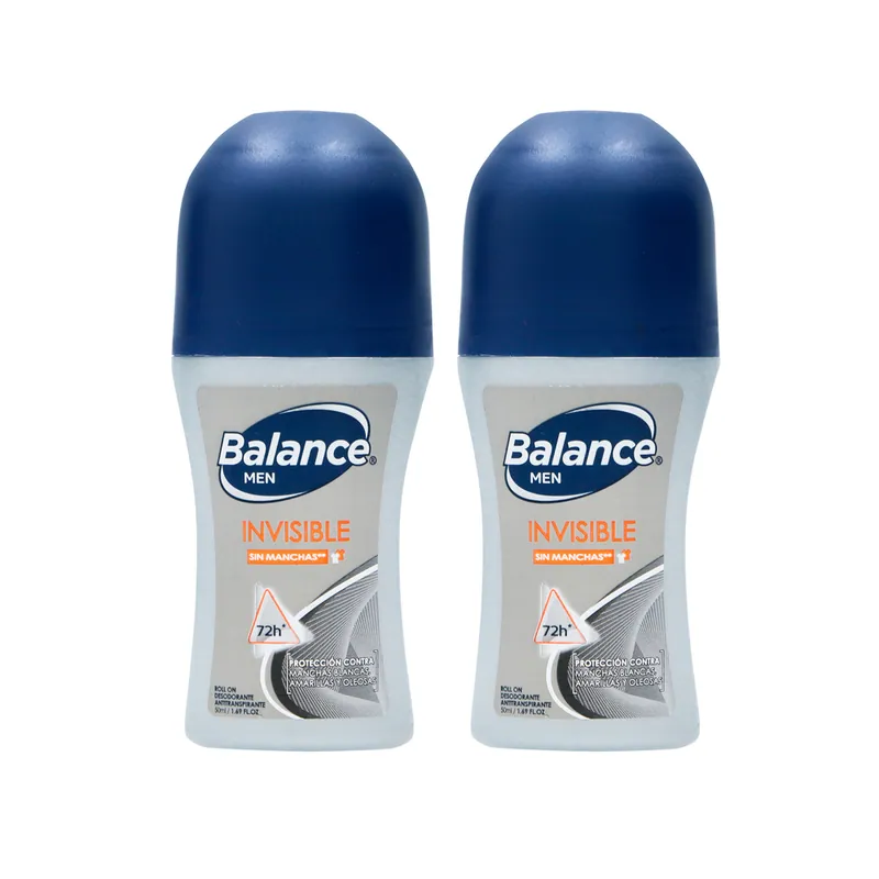 Desodorante Balance Rollon Inv Men 50 mL P E