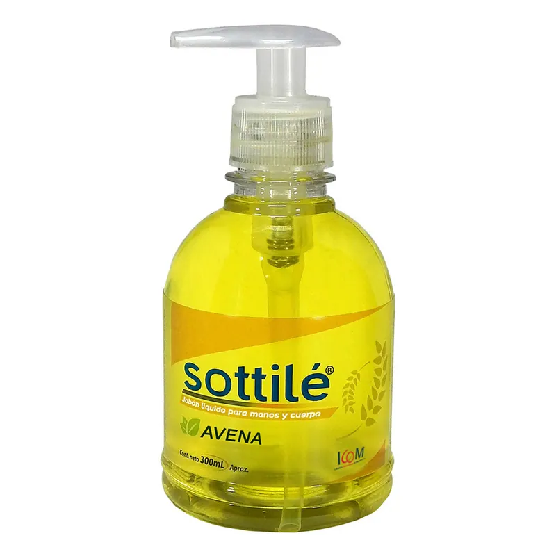 Jabón líquido Antib Sottile Avena 300 mL ICOM