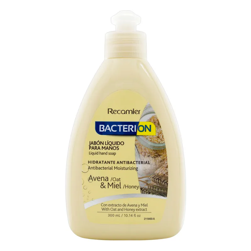 Jabon Bacterion Avena 300 mL
