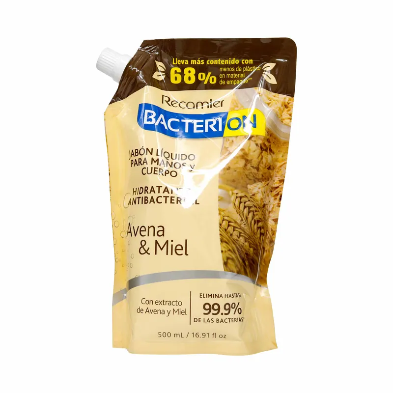Jabon Bacterion Avena Doy Pack 500 mL