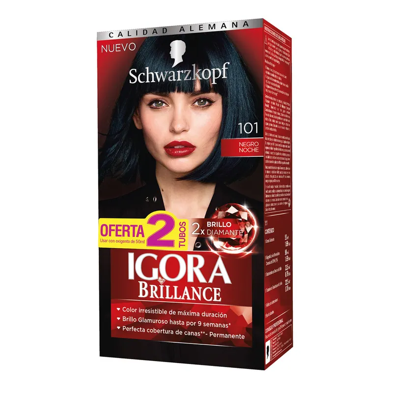 Igora Brillance D T 101 Negro Noche