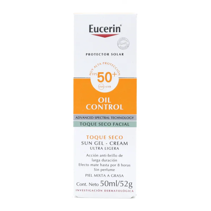 Eucerin Sun Oil Control Spf50 50 mL