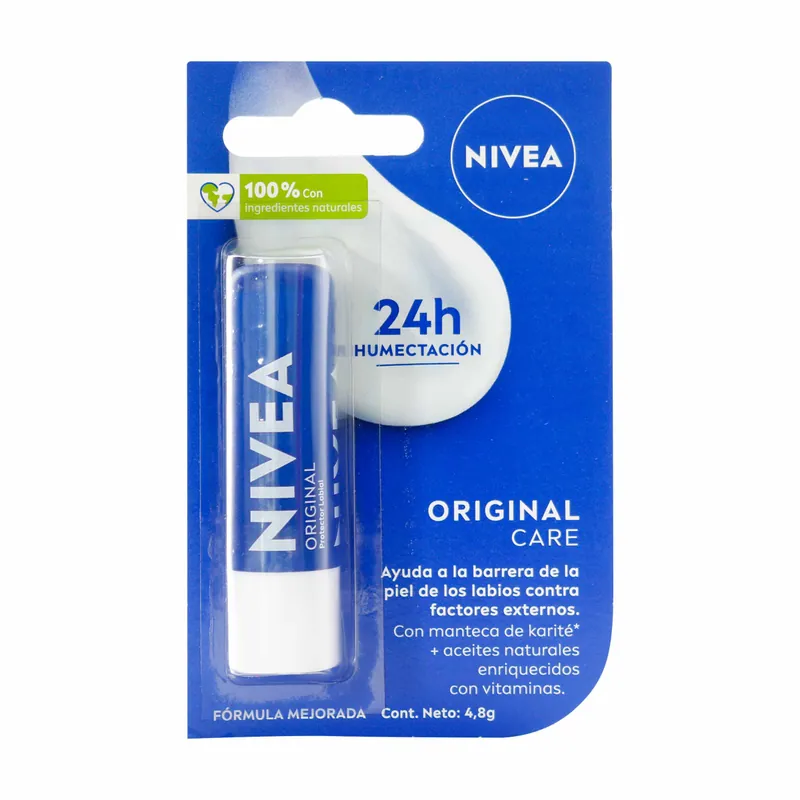 Prot Labial Nivea Original Care 4.8 g