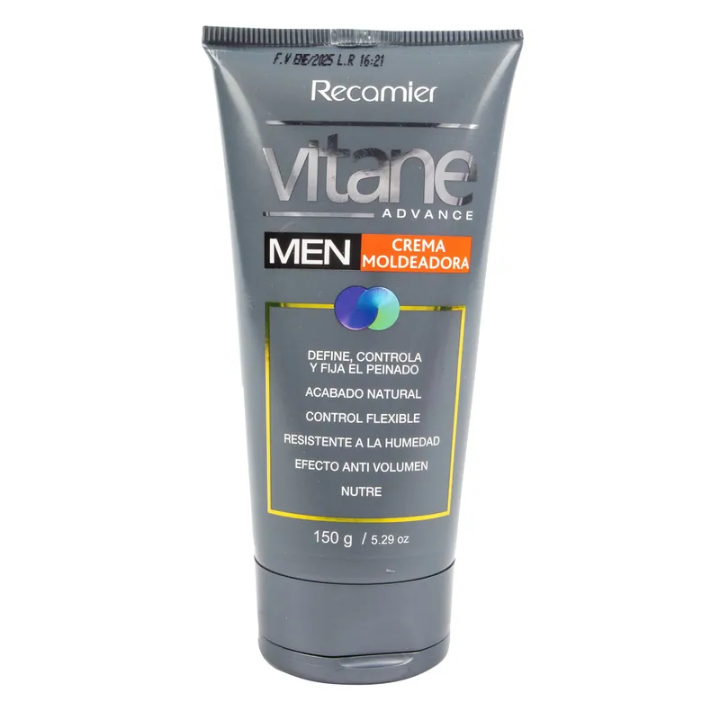 Crema Pei Moldeado Vitane For Men 150 g