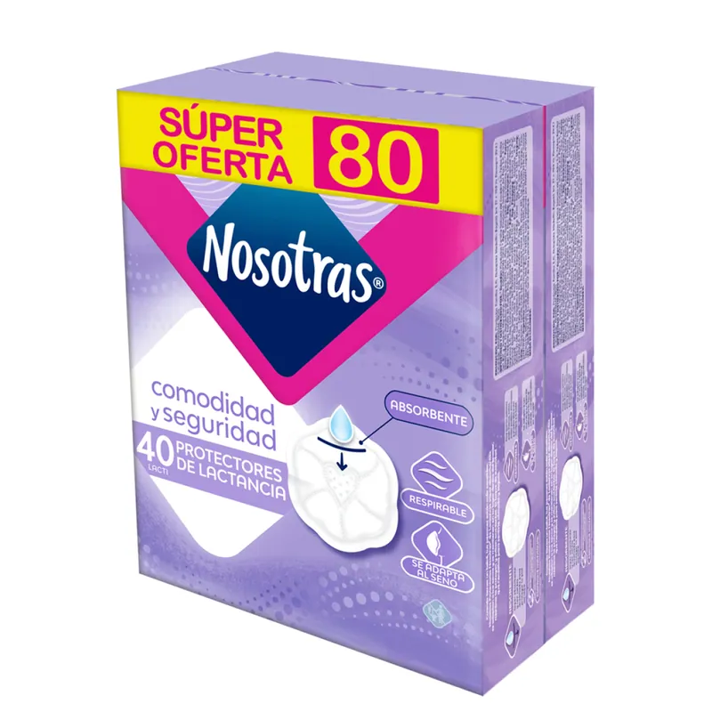 2.protector Lactinosotras 40 unidades P E
