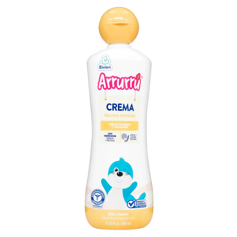 Crema Arrurru Naturals Hum Avena 400 mL