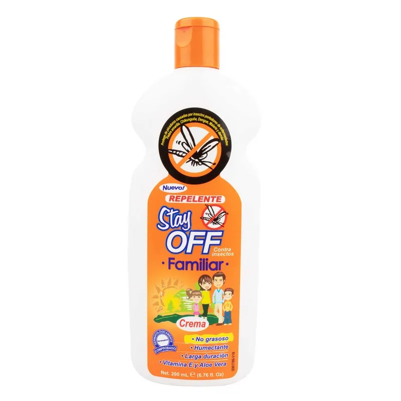 Repelente Stay Off crema 200 mL