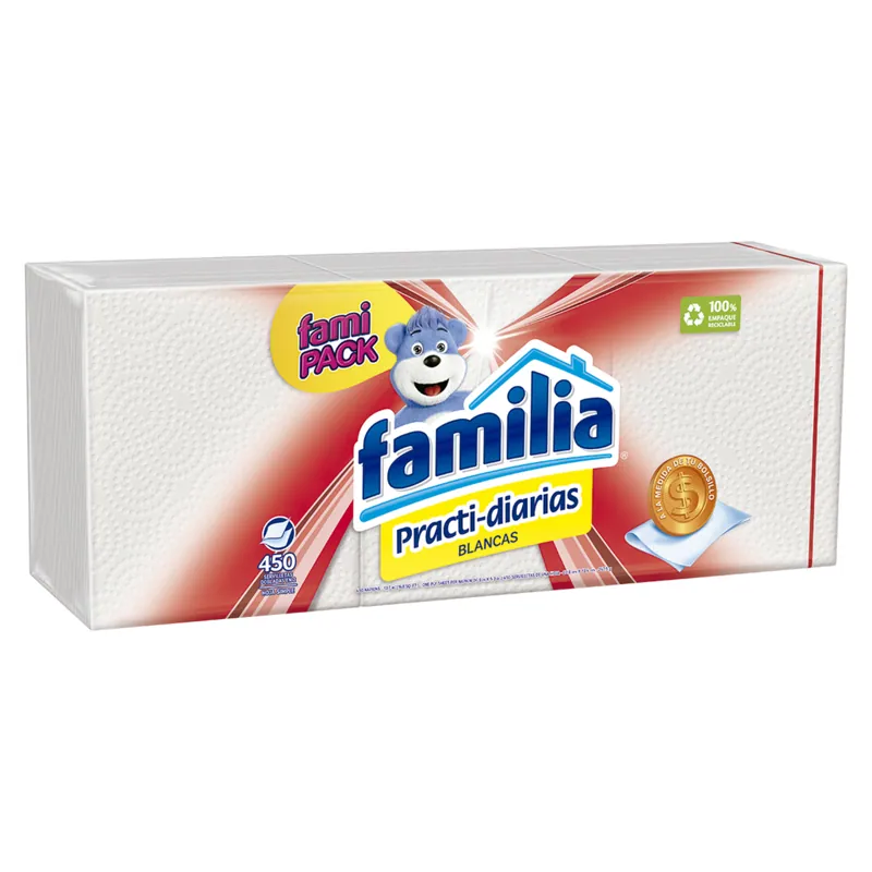 Servilletas Familia Partida 450 unidades