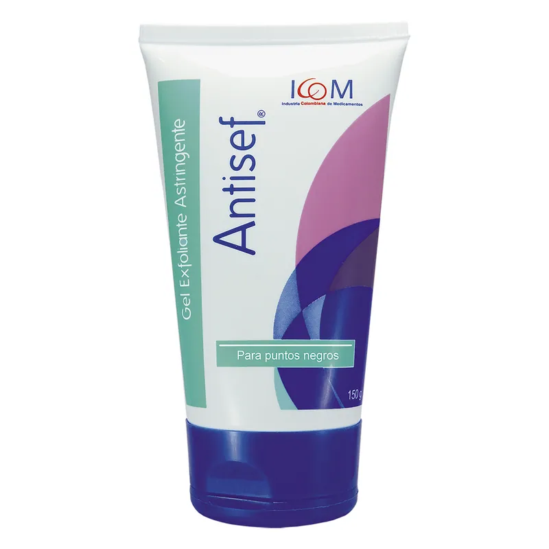 Gel Exfolia P Negros Antisef 150 g ICOM