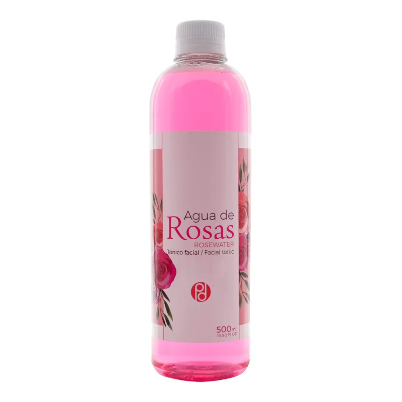 Agua Rosas 500 mL Drogam