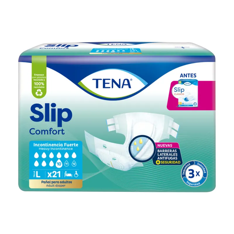 Pan Tena Slip clásico Gde 21 unidades