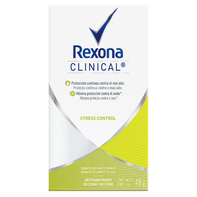 Desodorante Rexona Clinical Stress Control 48 g