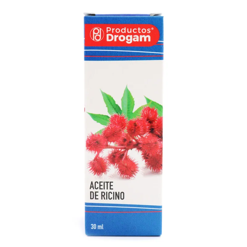 Aceite Ricino Gotero 30 mL Drogam