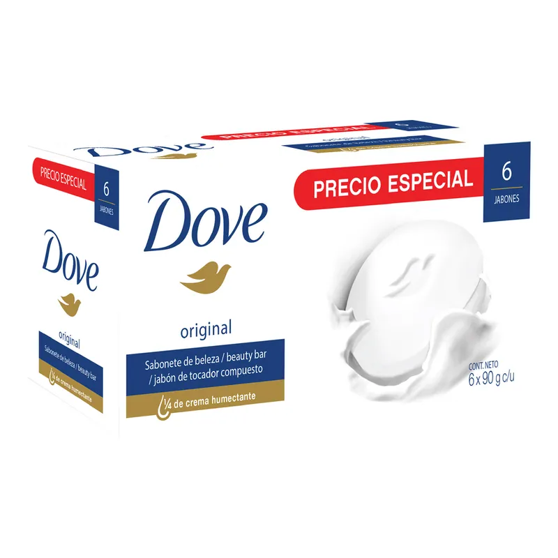 Jabón Dove Blanco 90 g PG Menos Ll Mas