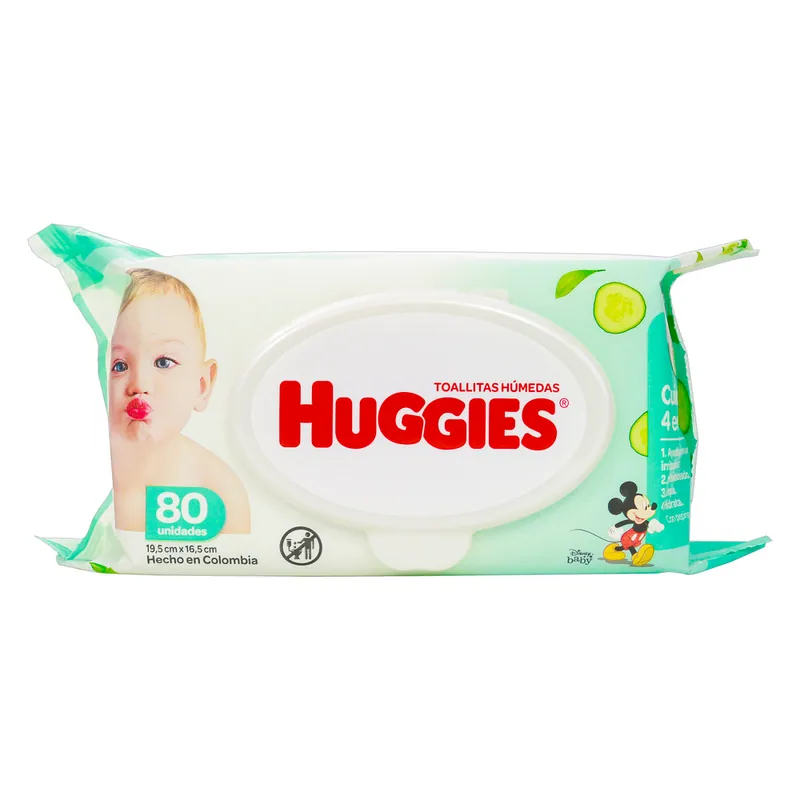 Toallitas Humedas Huggies 80 unidades