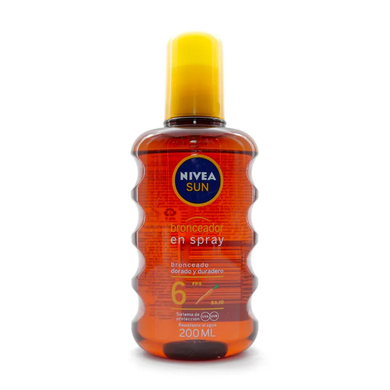 Bronc Nivea Sun Aceite Spray Fps6 200 mL