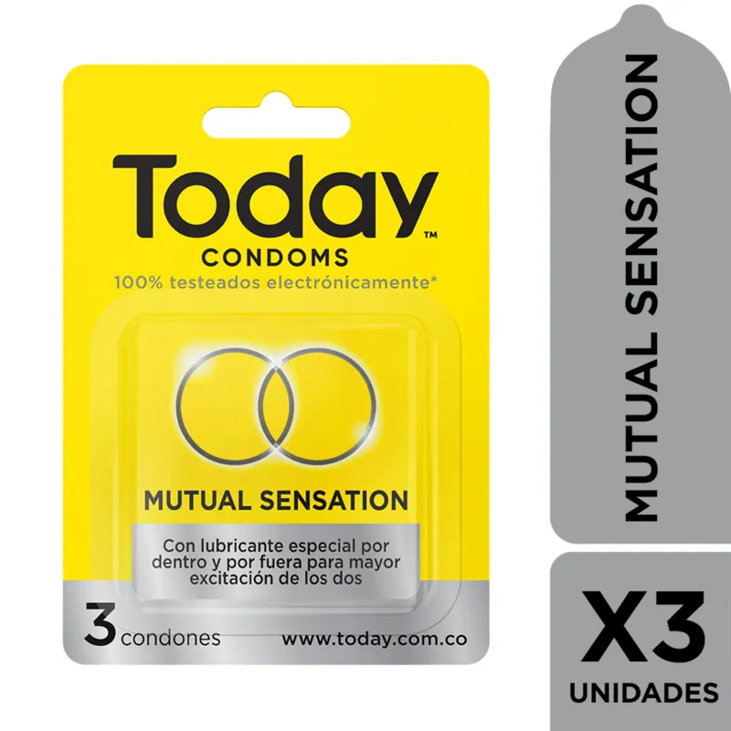 Preservat Today Mutual Sensation 3 unidades