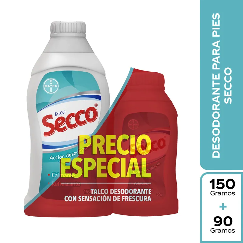 Talco Secco 150 g+90 g P E Iva
