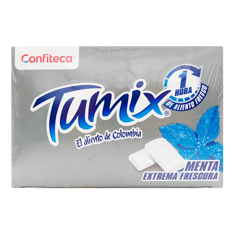 Chicle Tumix Extrema Frec 2 Past 100 unidades