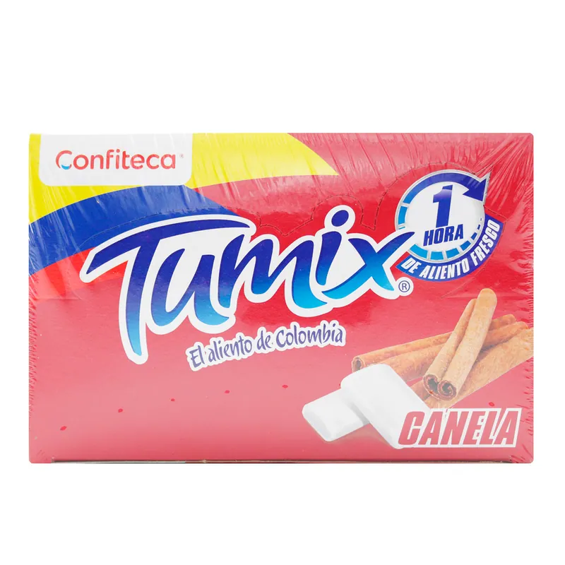 Chicle Tumix Canela 2 Past 100 unidades