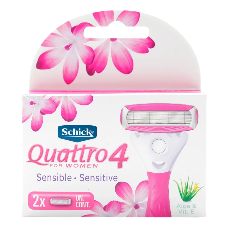 Rep Schick 4 Quattro Women 2 unidades
