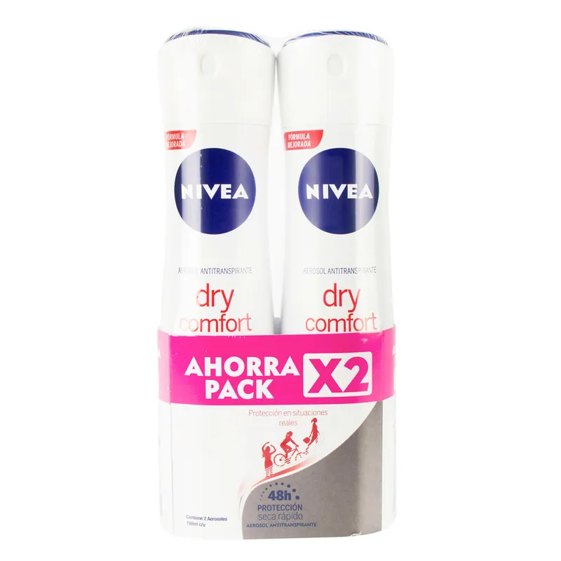 Desodorante Nivea Spray Dry Fem Comf 150 Econo