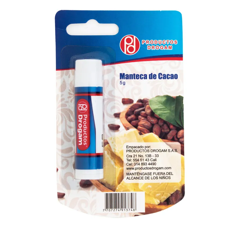 Manteca Cacao 5 g Drogam