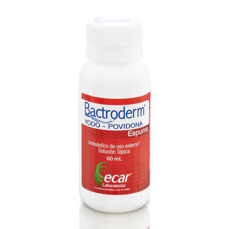 Bactroderm Yodopovidona Espuma 60 mL