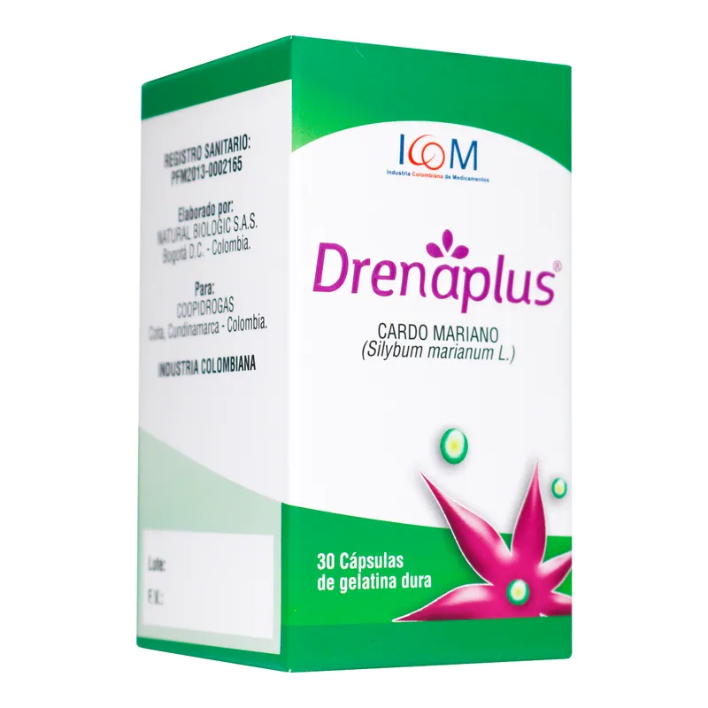 Drenaplus 300 mg 30 cápsulas ICOM