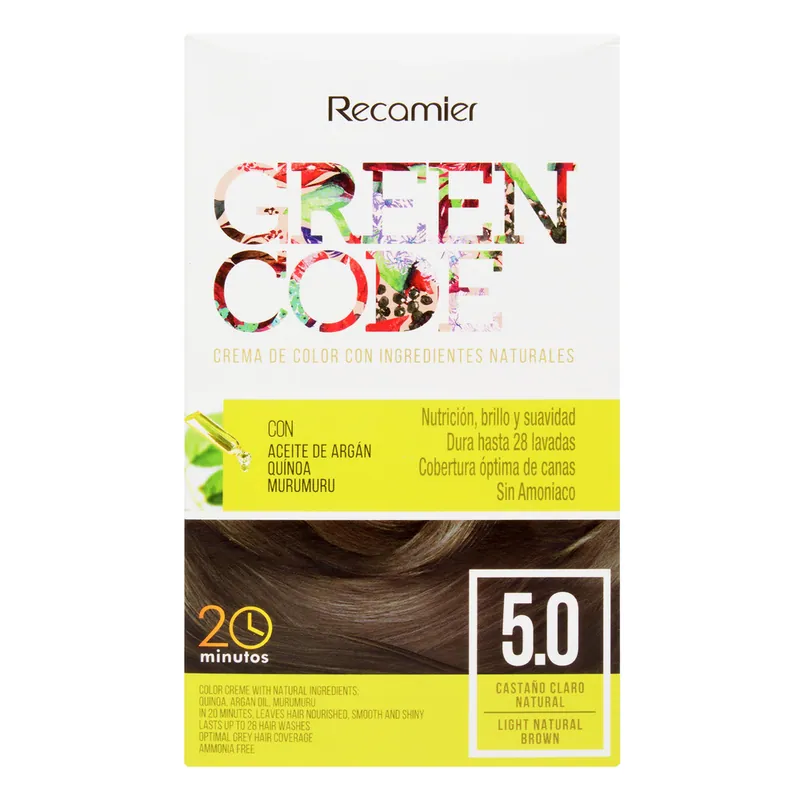 Green Code Kit 5.0 castaño Claro Natural