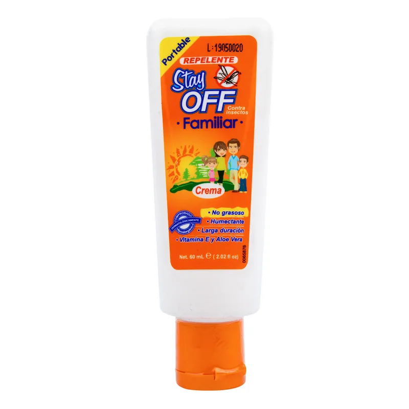 Repelente Stay Off crema 60 mL