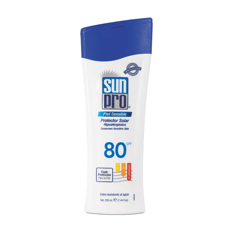 Bloq Sun Pro Piel Sens Spf 80 220 mL