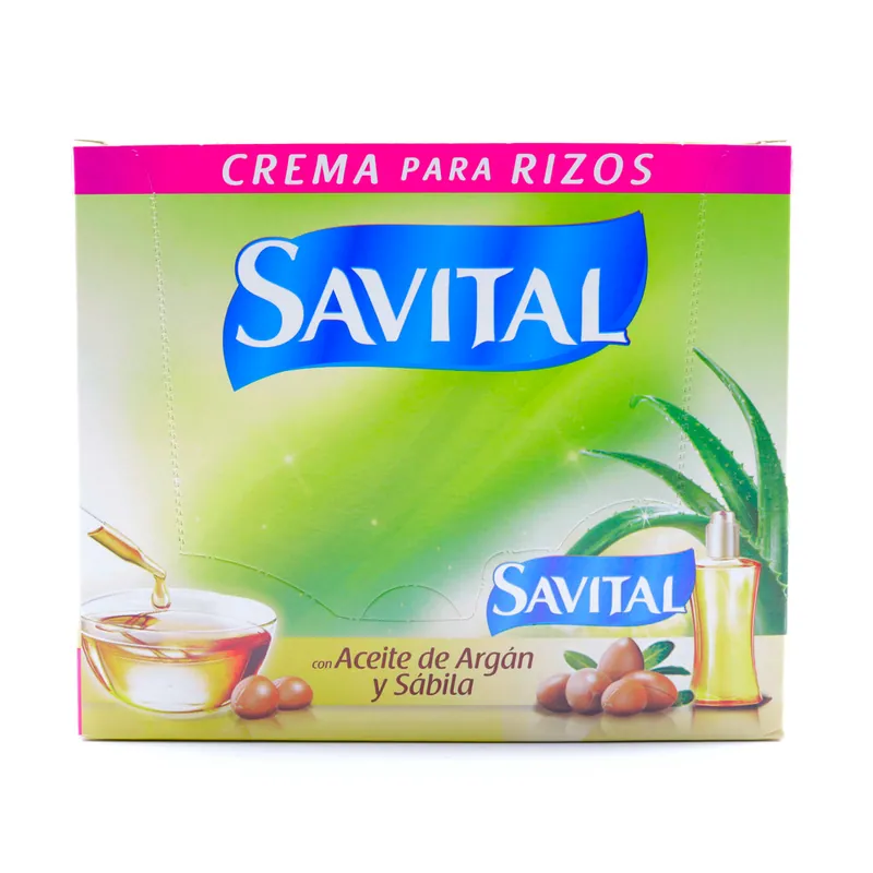 Crema P Peinar Savital Acei Argan 20 sobres
