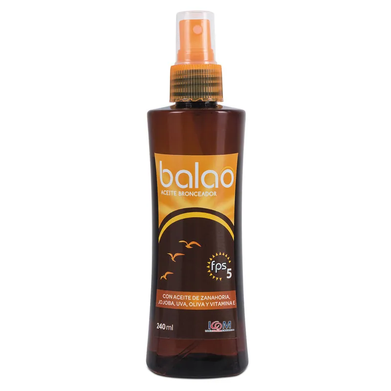 Aceite Bronc Balao Spf5 240 mL spray ICOM