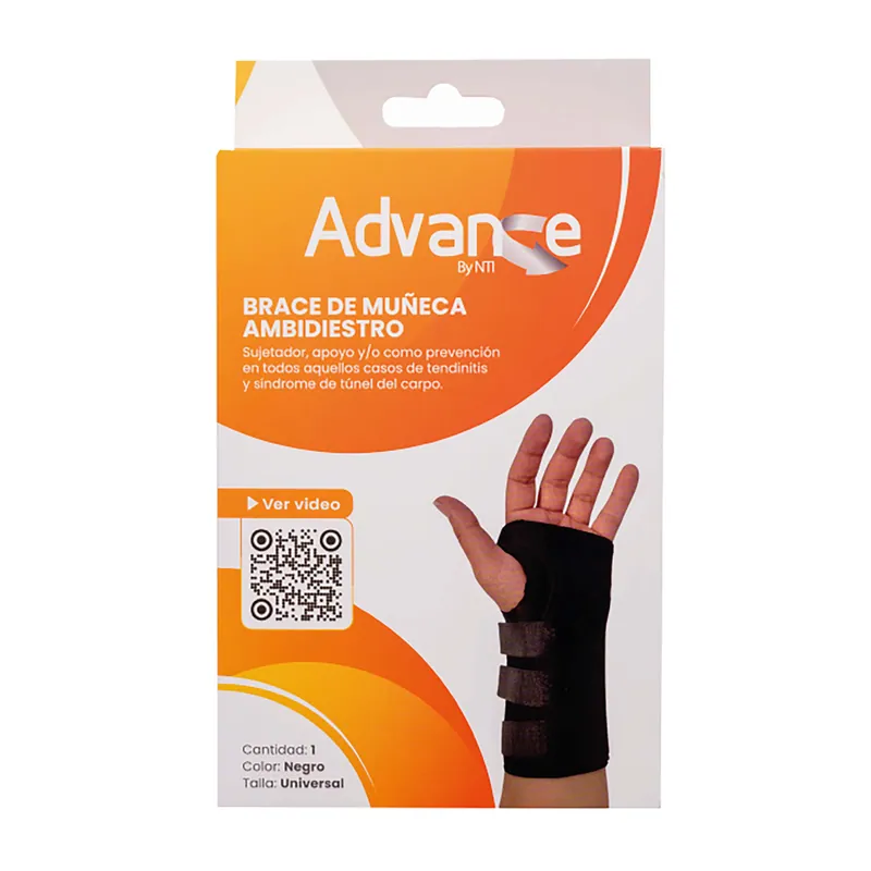 Ortopédico Brace de Muneca Advance Nti I