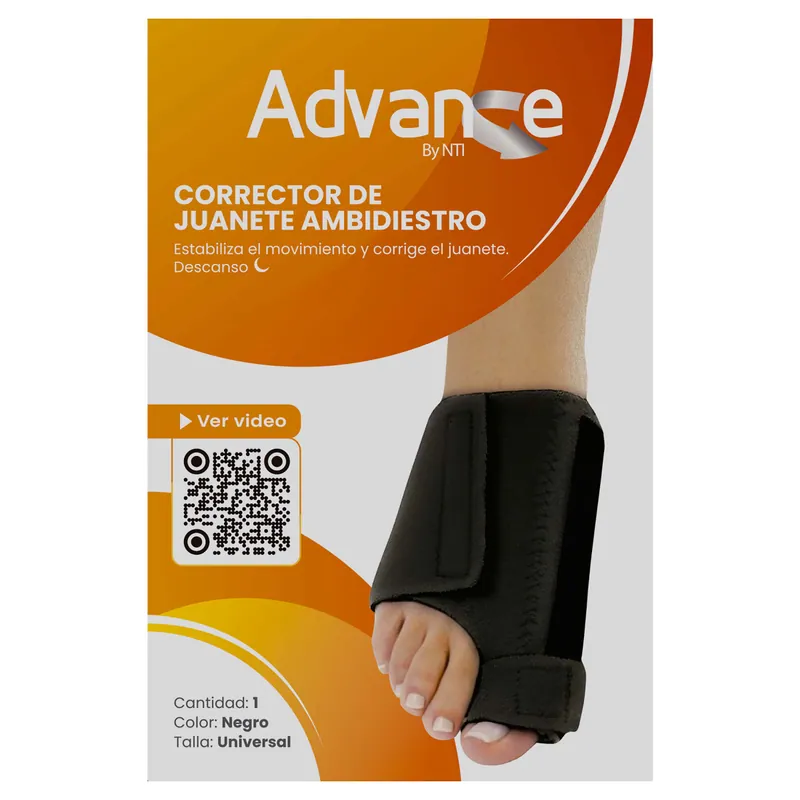 Ortopédico Corrector Juanete Advance Nti