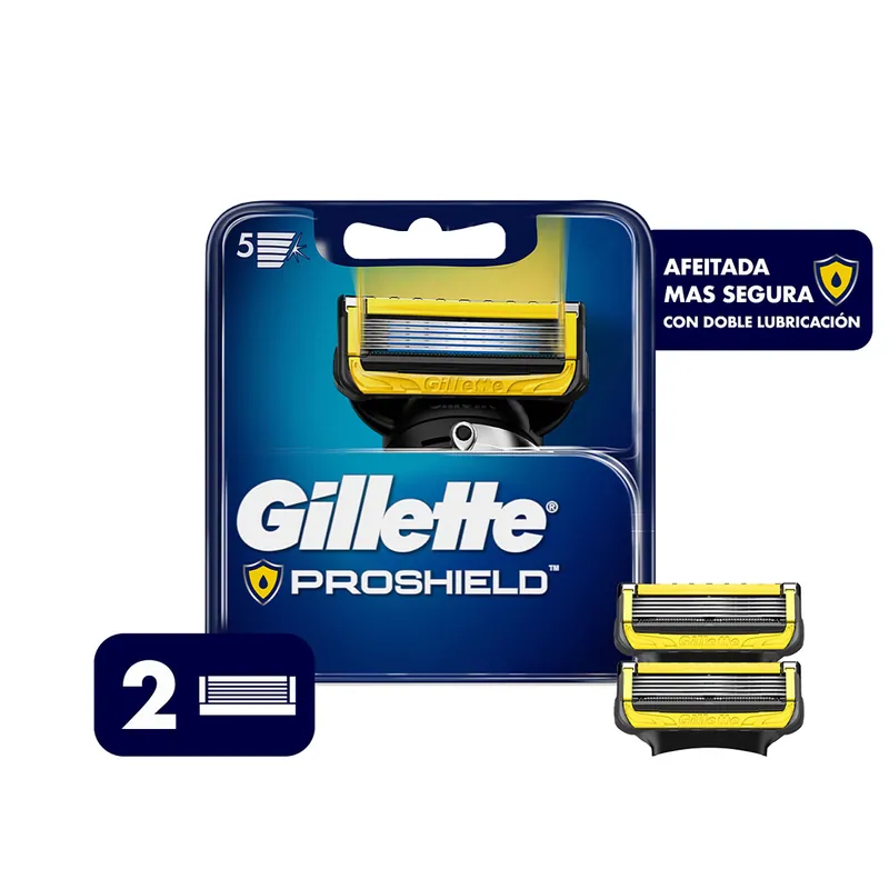 Rep Gillette Proshield 2 unidades