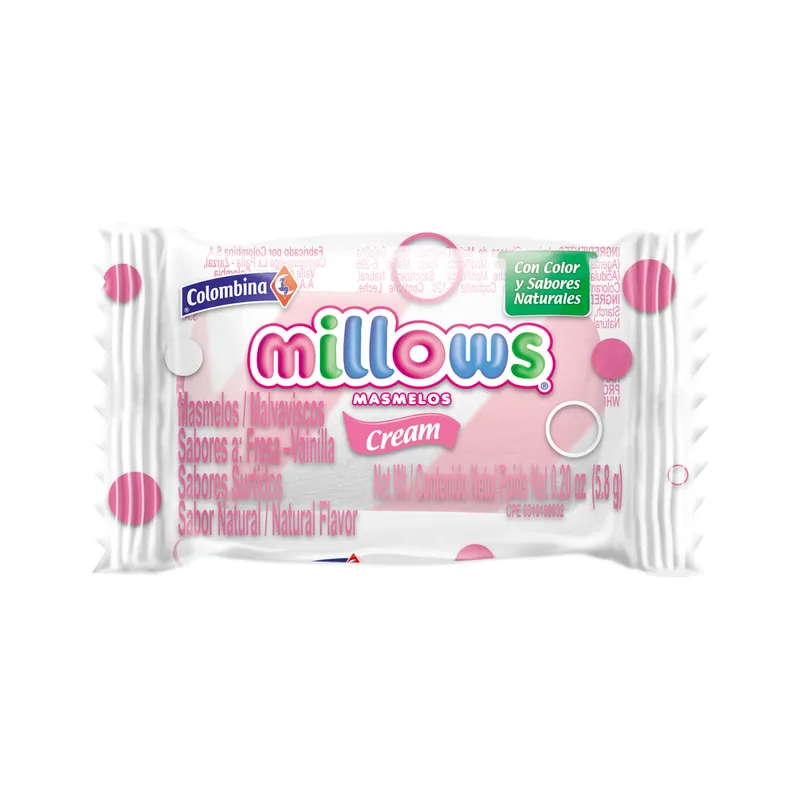 Masmelo Millows Cream E I 50 Unidades