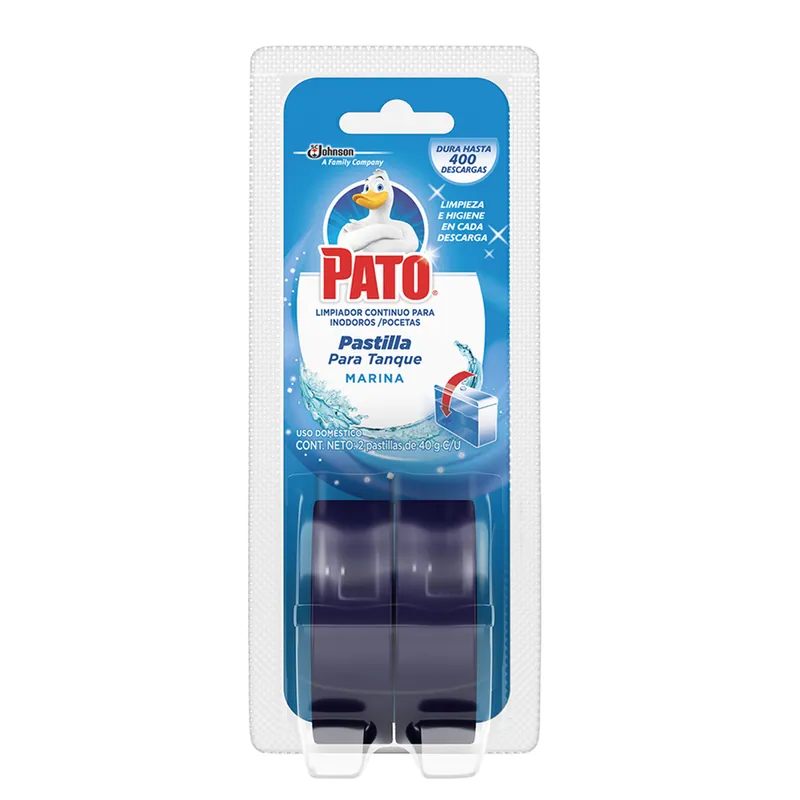 Pato Tanque Bolsa Azul 2 Pack