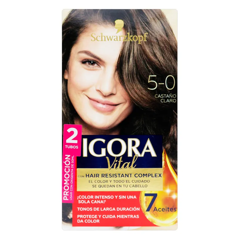 Igora Vital D Tubo 5-0 castaño Claro