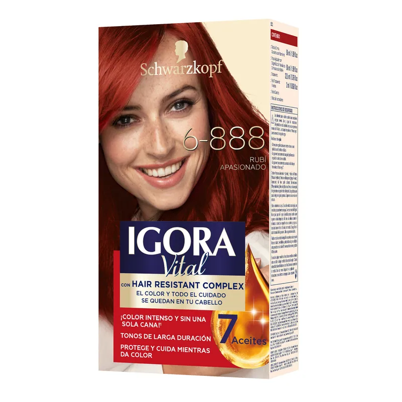 Igora Vital D Tubo 6-888 Rubi Apasionado
