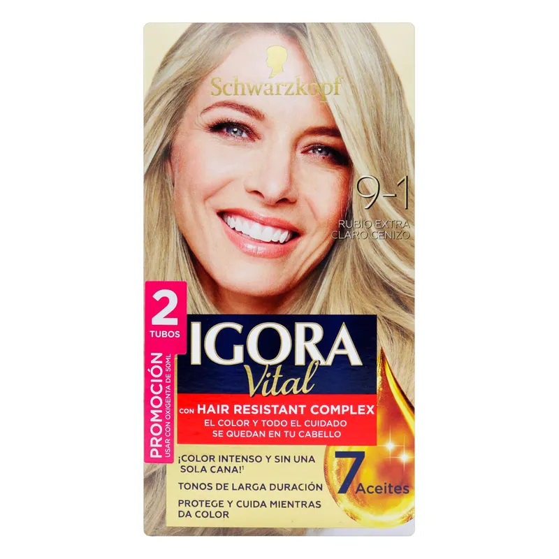 Igora Vital D Tubo 9-1 Rub Ext Clar Cen